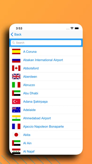 Ảnh chụp màn hình của Tracker For LATAM Airlines
