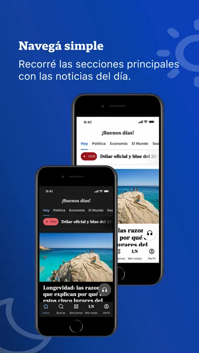 LA NACION スクリーンショット