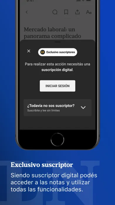 LA NACION スクリーンショット