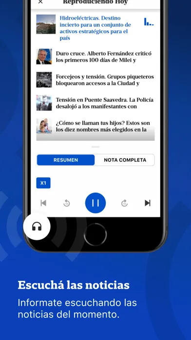 LA NACION スクリーンショット