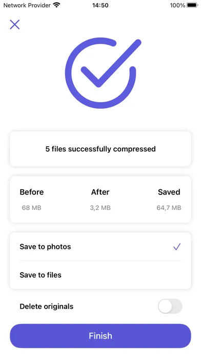 ภาพหน้าจอของ Resize it - compress any image