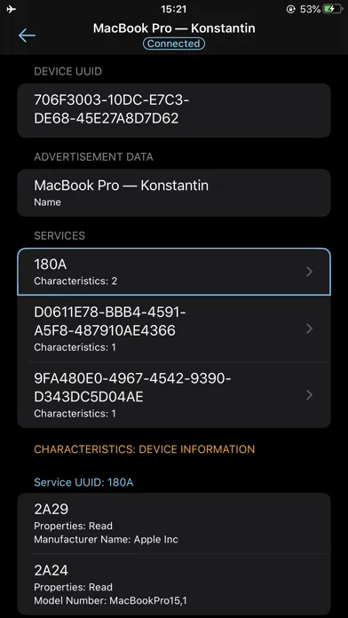 BLE Scanner - Rapid BT connect Ekran Görüntüleri