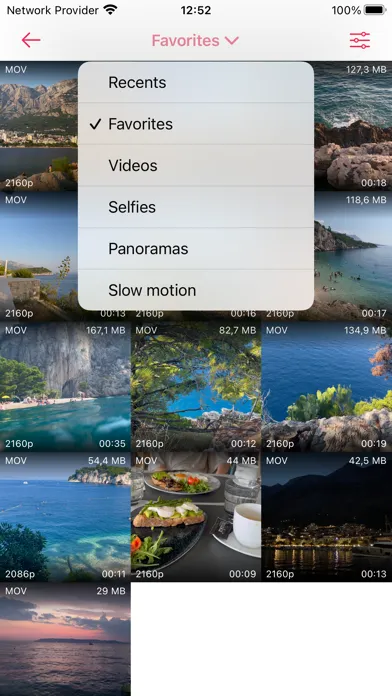 Captures d'écran de Video Compressor - resize all
