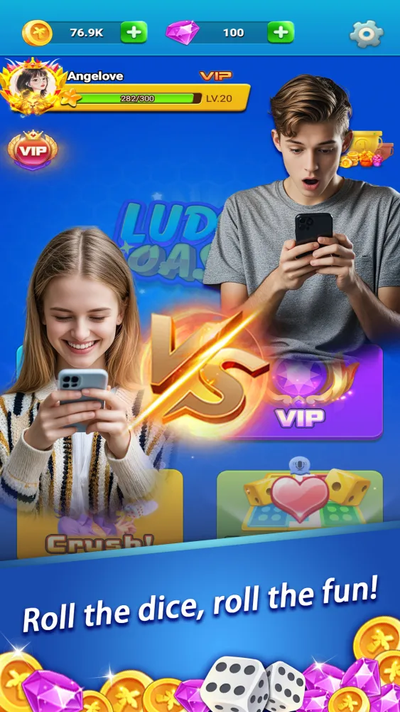 Captures d'écran de Ludo Oasis-Voice chat Parcheesi club online