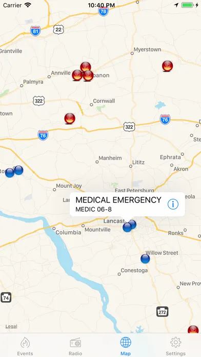 صور Lebanon PA Incidents and Radio