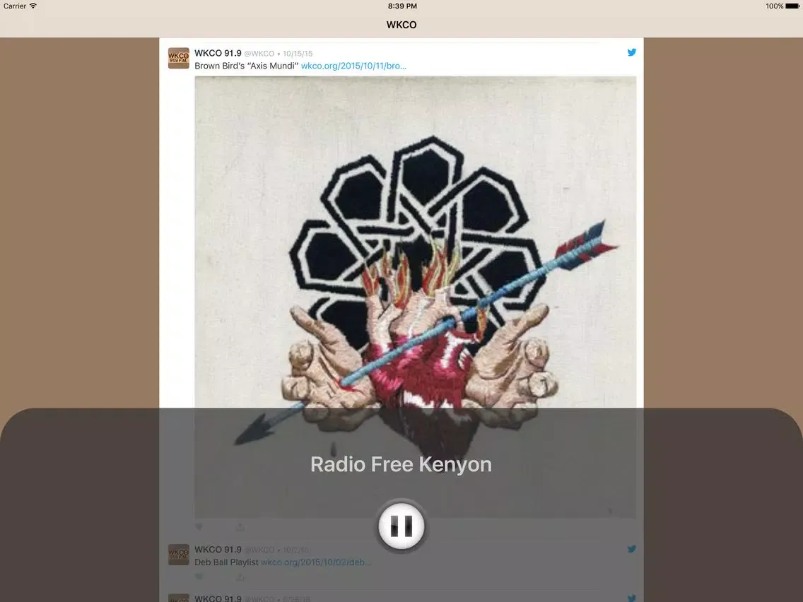 Скриншоты WKCO iPad 