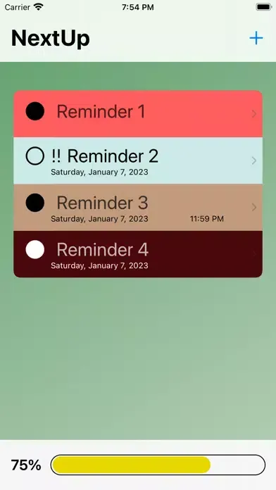 تصاویر NextUp Reminders