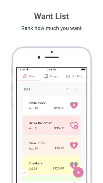 Wish List App - GoodShopper سکرین شاٹس