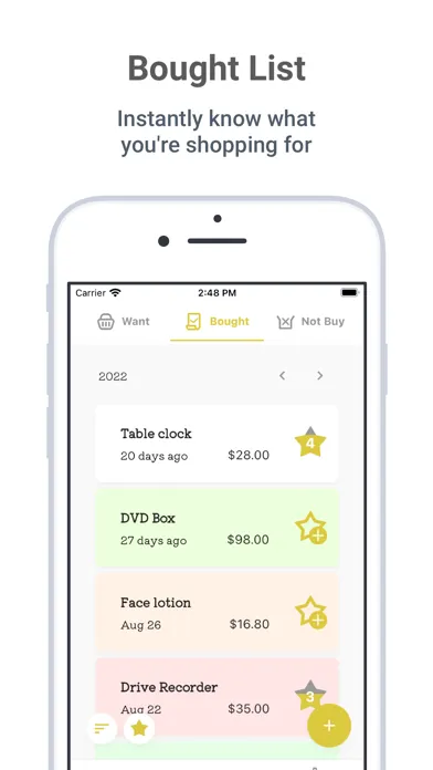 Wish List App - GoodShopper سکرین شاٹس