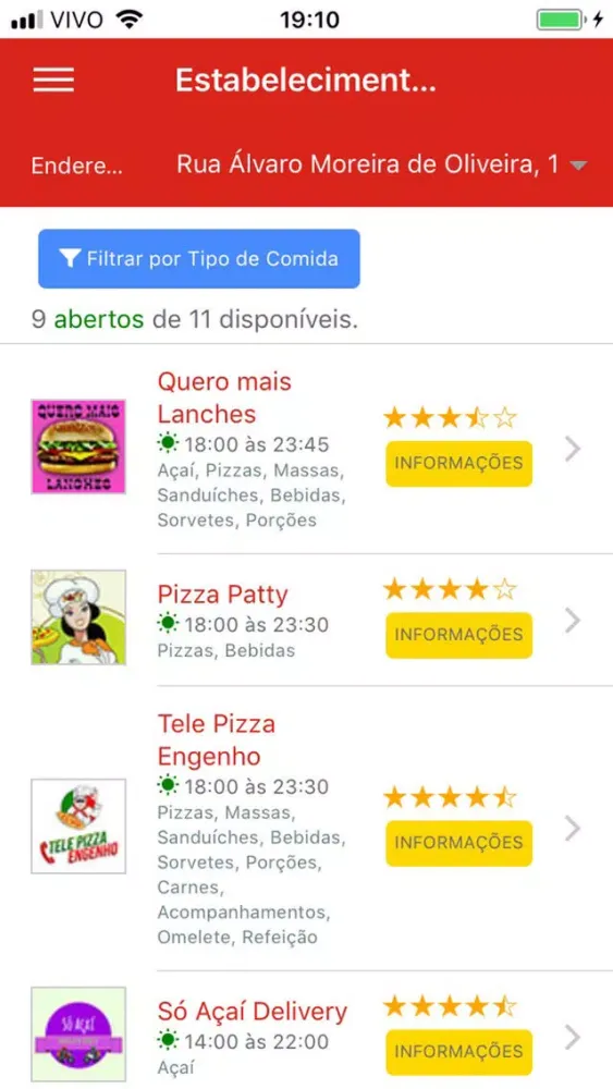 LancheGOL Delivery سکرین شاٹس