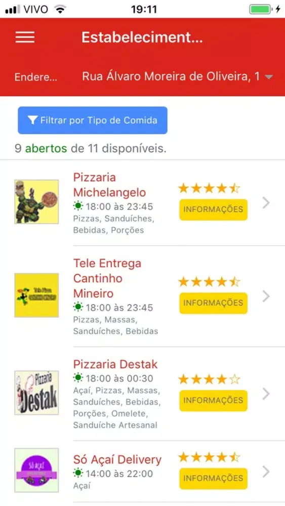 LancheGOL Delivery سکرین شاٹس
