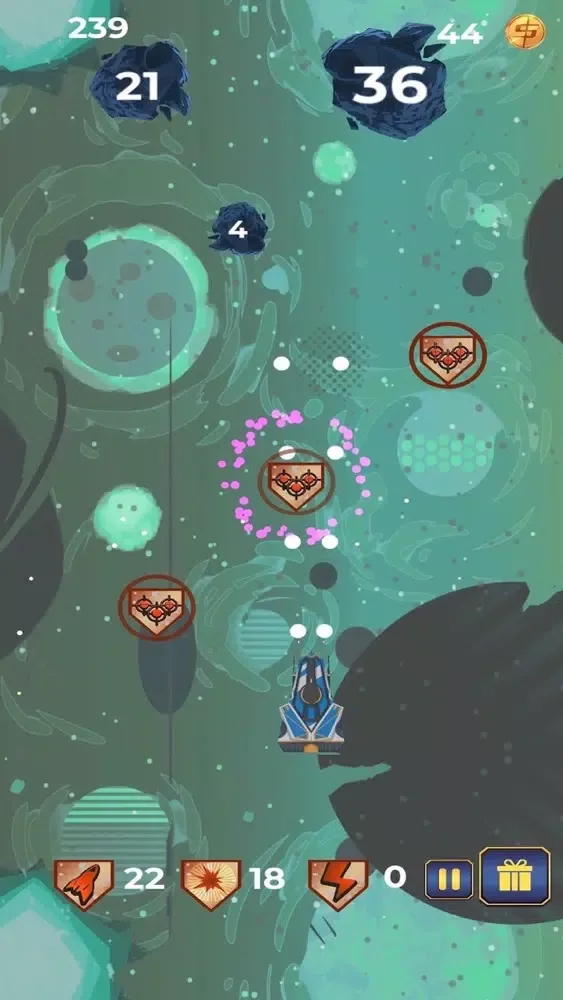 Infinity Bubble: Space Shooter سکرین شاٹس