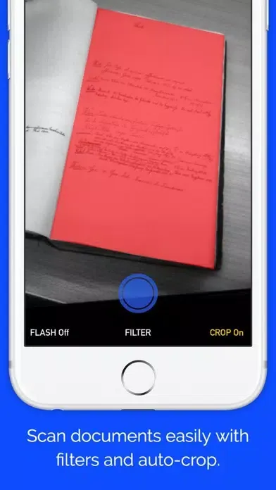 ภาพหน้าจอของ Easy Scanner - Scan documents to PDF in iBooks, email, print & more