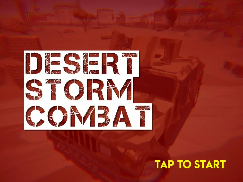 Tangkapan skrin Desert Storm Combat iPad 