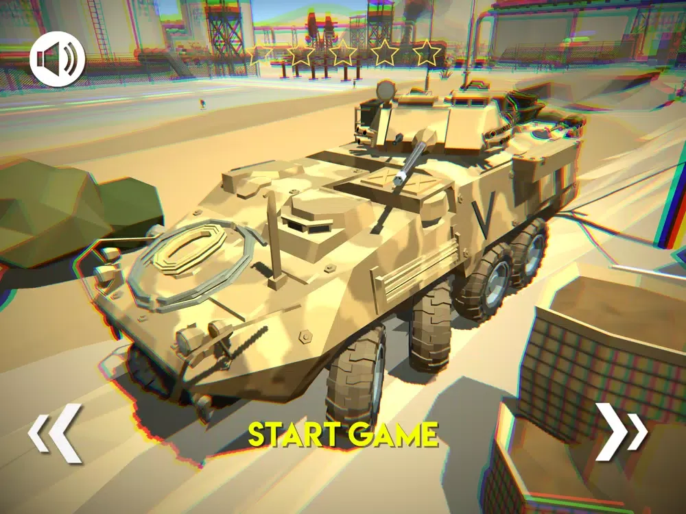 Tangkapan skrin Desert Storm Combat iPad 