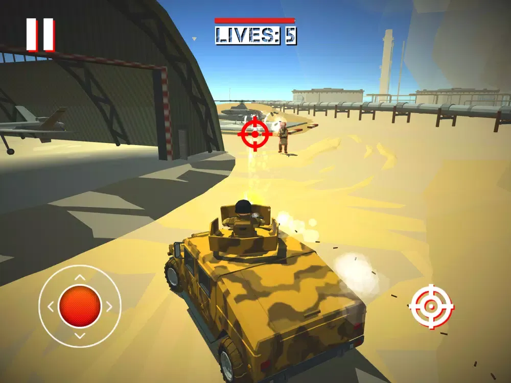 Tangkapan skrin Desert Storm Combat iPad 