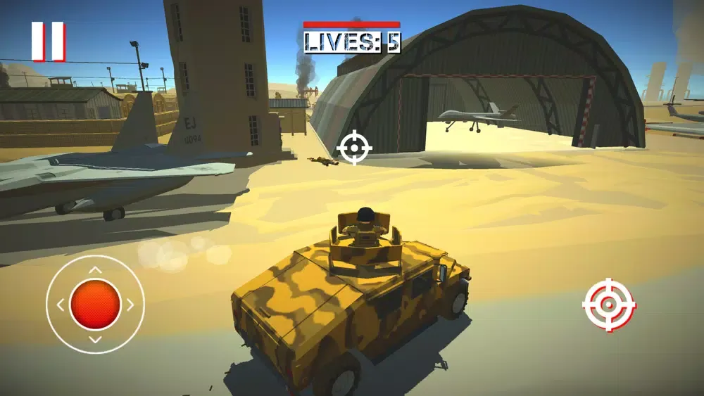 Tangkapan skrin Desert Storm Combat