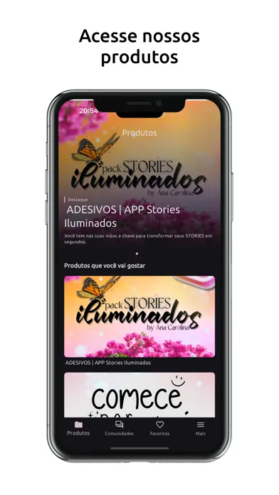 Stickers Peonia Screenshots