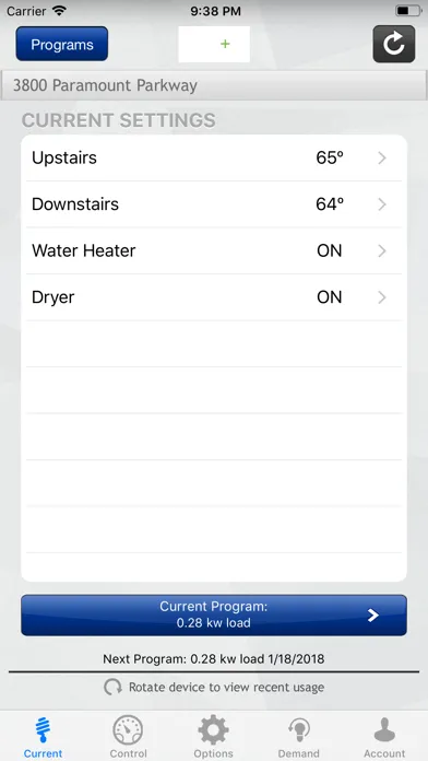 Home Energy Manager Landis+Gyr 스크린샷