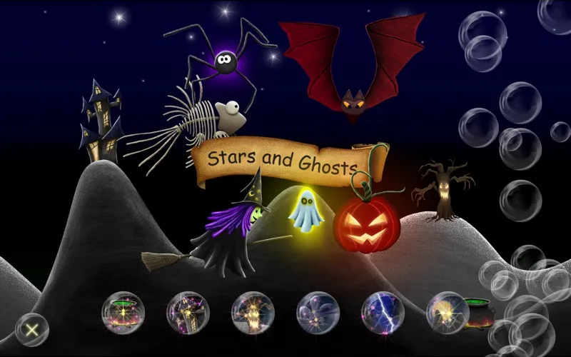 Stars and Ghosts Race Screenshots
