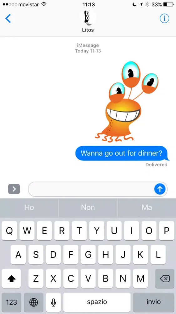 Alien Invasion iMessage Sticker Pack by Litosfera Screenshots