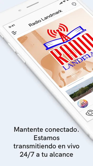 Radio Landmark Screenshots