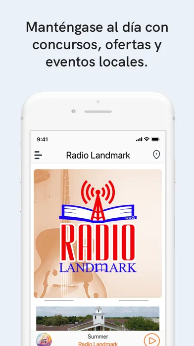 Radio Landmark Screenshots