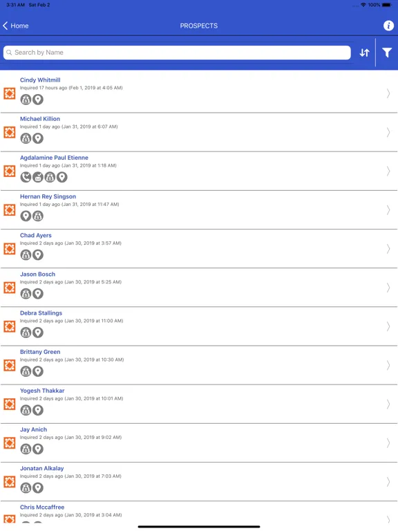 Capturas de pantalla de Franchise Insights iPad 