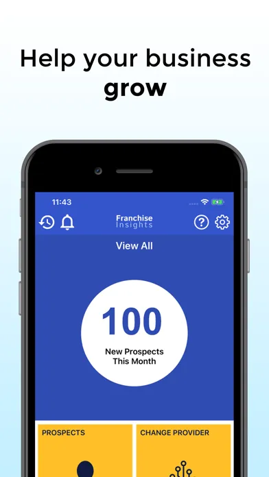 Capturas de pantalla de Franchise Insights