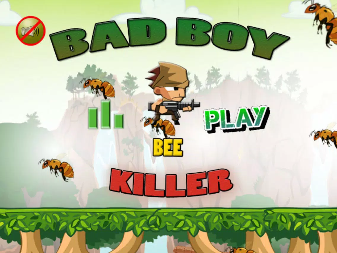 Bee Is-land: Bad-Boy Bee Kill-er iPad 应用截图