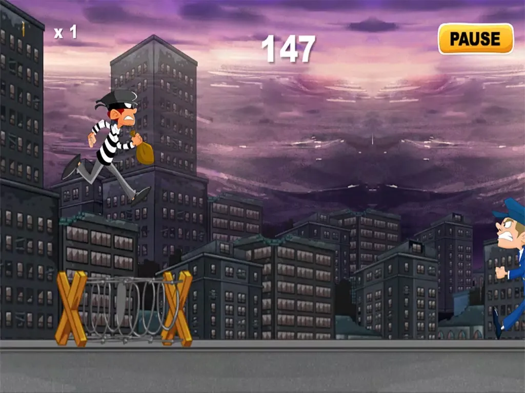 Air Burglar Es-Cape: Police Arrest-ed iPad 應用截圖