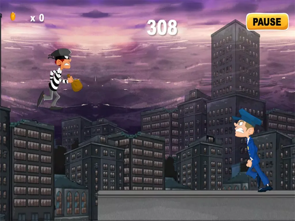 Air Burglar Es-Cape: Police Arrest-ed iPad 應用截圖