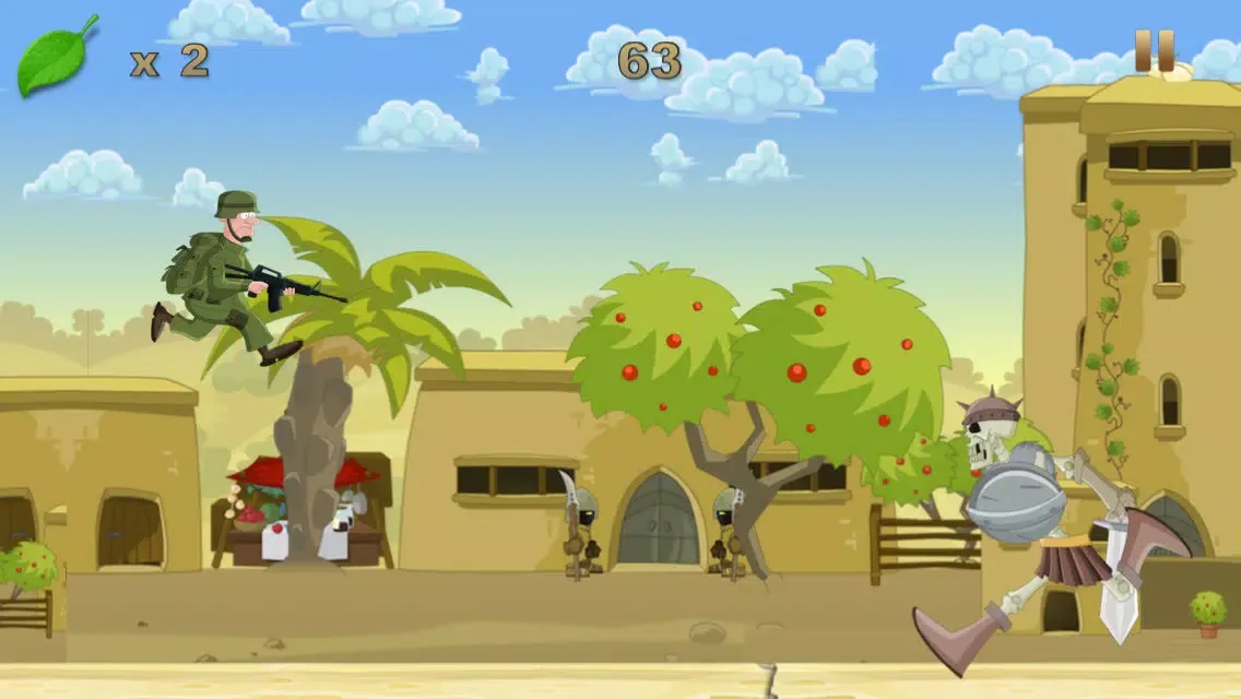 Capturas de tela do Sold-ier Burrito Bull-et: Infinity Curse-d War-riors