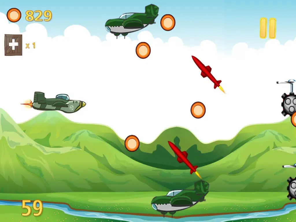 Pocket Air Craft Pilot: Jet Racer Mayhem iPad  Screenshots