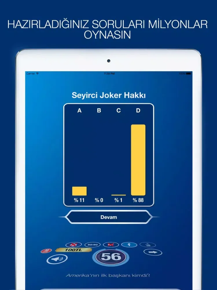 صور Yeni Milyoner - Kim Milyoner? iPad 
