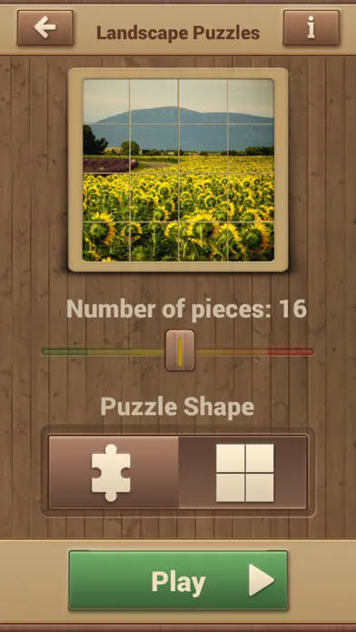Capturas de pantalla de Landscape Jigsaw Puzzles