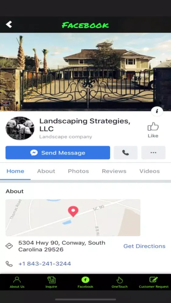 Captures d'écran de Landscaping Strategies LLC