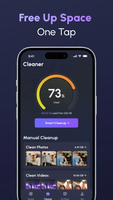 Tangkapan layar Magic Cleaner-Clean Storage !
