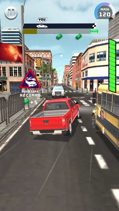 Ảnh chụp màn hình của Lane Chaser