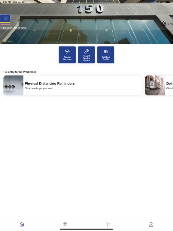 Colliers Connect iPad  スクリーンショット
