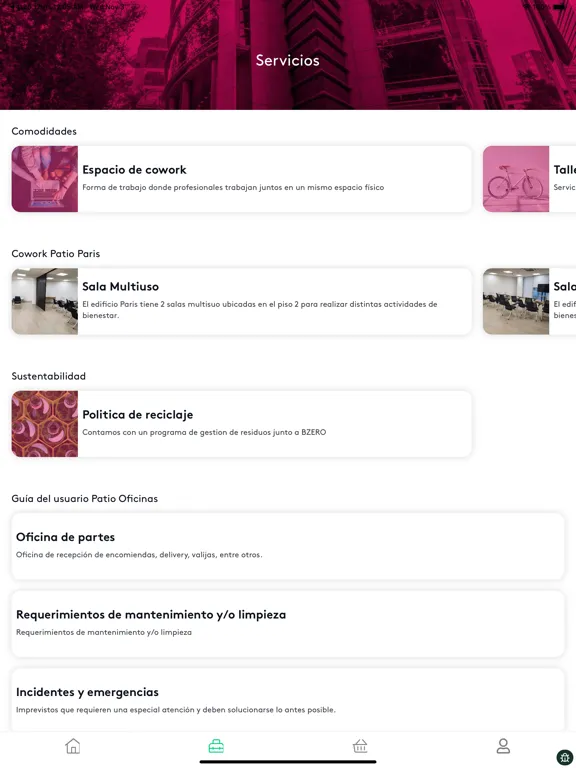 Captures d'écran de Patio Comuniapp iPad 