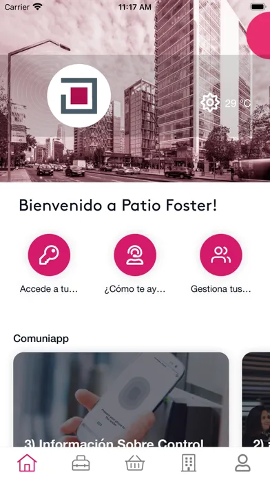 Captures d'écran de Patio Comuniapp