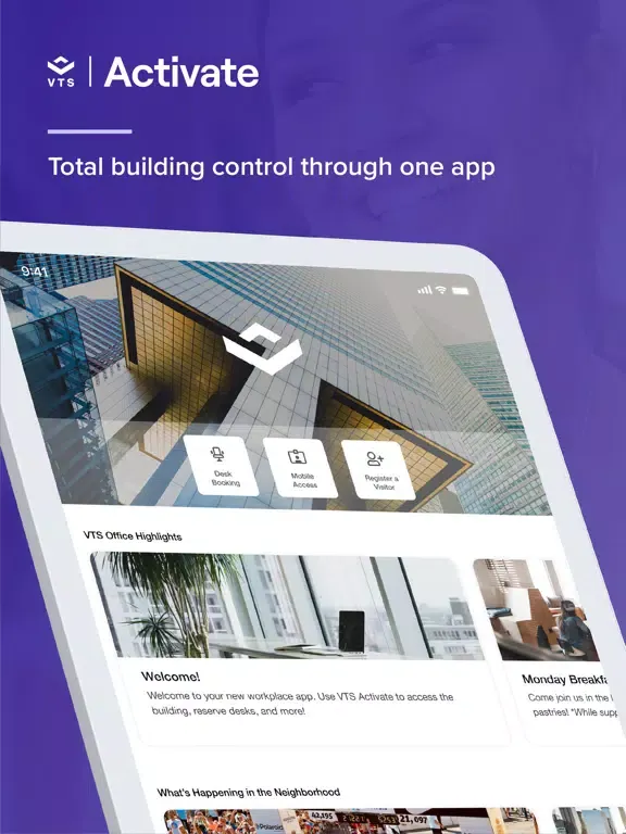 VTS Activate iPad  Screenshots