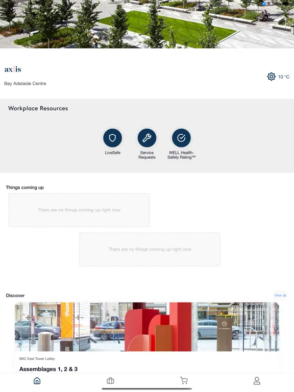 axiis Tenant App iPad 應用截圖