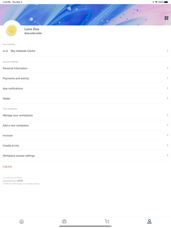 axiis Tenant App iPad 應用截圖