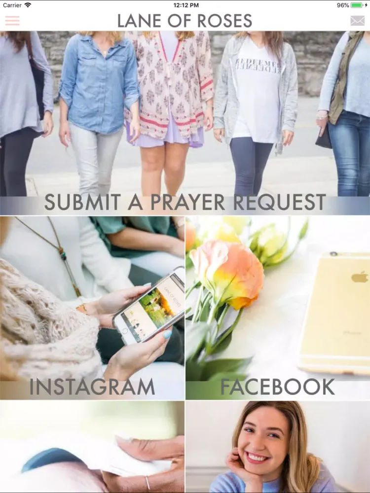ภาพหน้าจอของ Lane of Roses iPad 