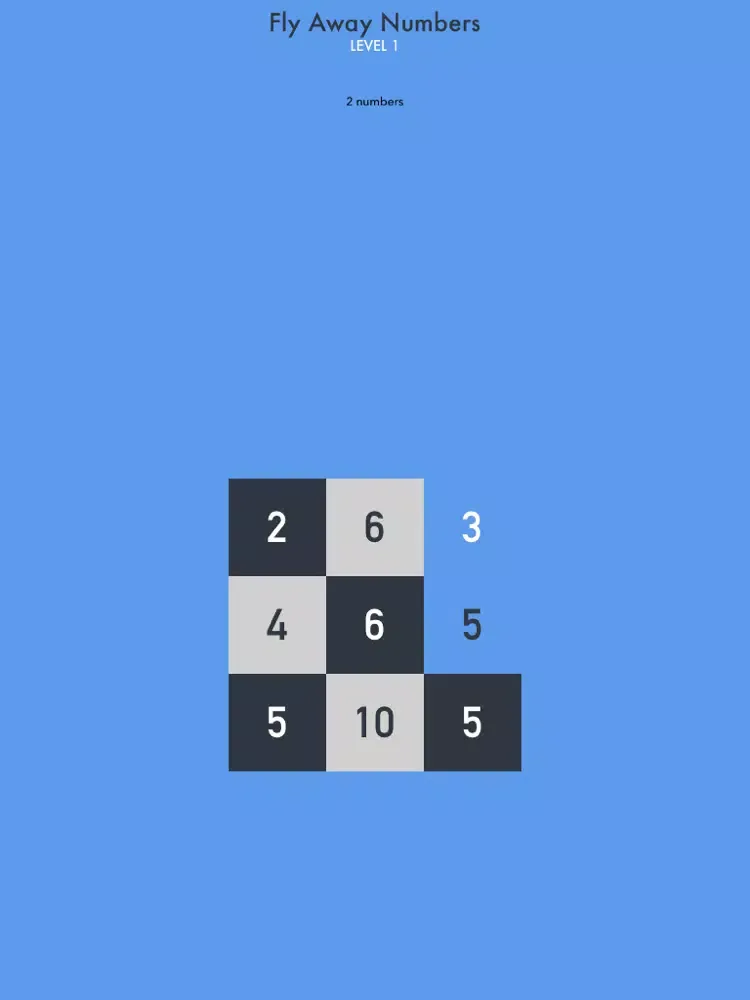 Fly Away Numbers iPad  Ekran Görüntüleri