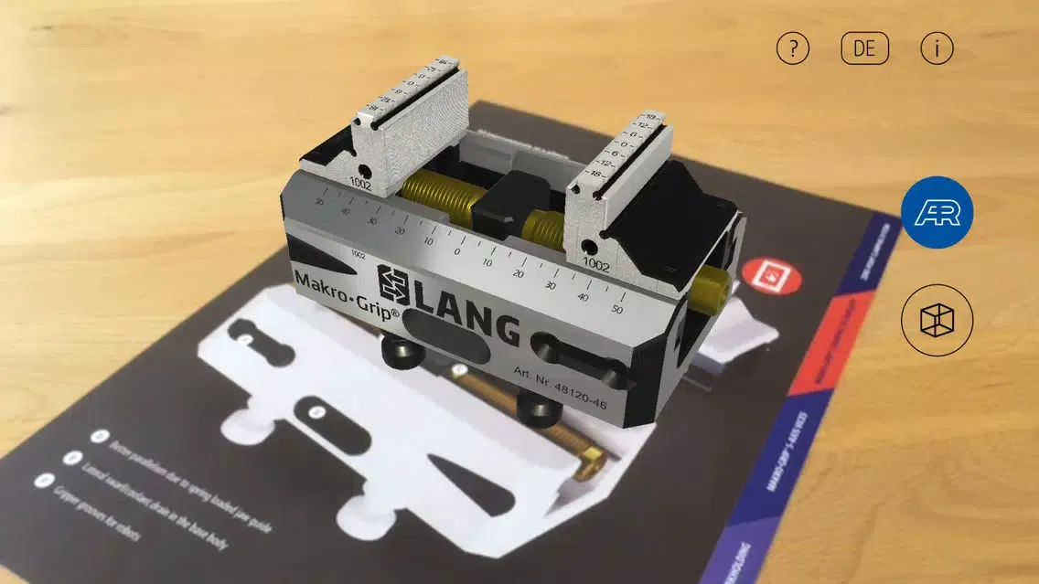 Ảnh chụp màn hình của LANG Technik AR