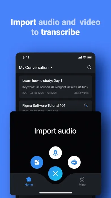 Notta: Transcribe&AI notetaker 스크린샷