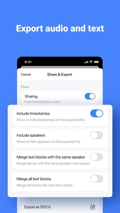Notta: Transcribe&AI notetaker 스크린샷